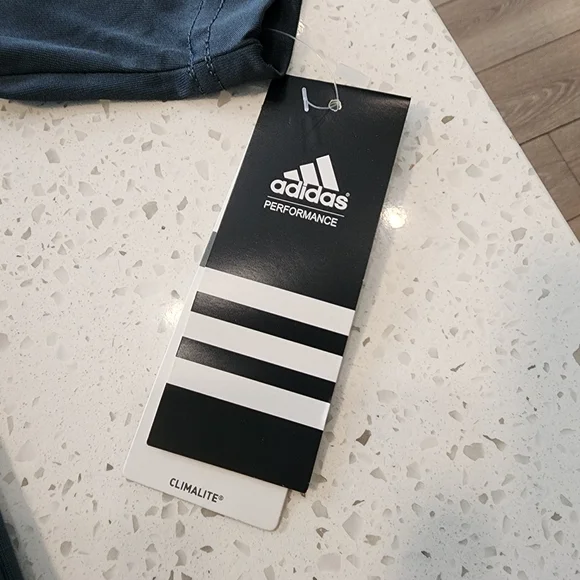 2XL Adidas Climalite Grey Polo NWT - Picture 4 of 6